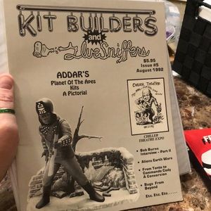 Kit Builders and Glue Sniffers #5 Aug 1992 Toy Photo Catalog
